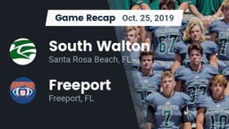 Recap: South Walton  vs. Freeport  2019