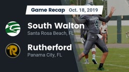 Recap: South Walton  vs. Rutherford  2019