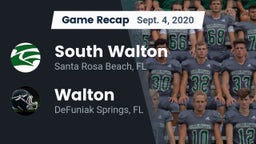 Recap: South Walton  vs. Walton  2020