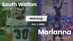 Matchup: South Walton High vs. Marianna  2020