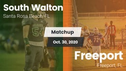 Matchup: South Walton High vs. Freeport  2020