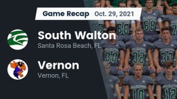Recap: South Walton  vs. Vernon  2021