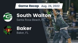 Recap: South Walton  vs. Baker  2022