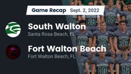 Recap: South Walton  vs. Fort Walton Beach  2022