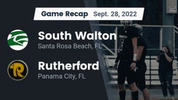 Recap: South Walton  vs. Rutherford  2022
