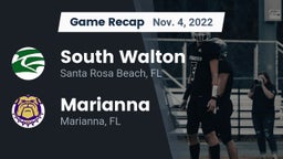 Recap: South Walton  vs. Marianna  2022