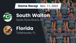 Recap: South Walton  vs. Florida  2022