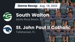 Recap: South Walton  vs. St. John Paul II Catholic  2023