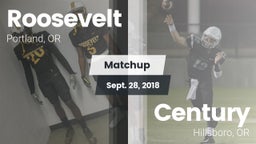 Matchup: Roosevelt High vs. Century  2018