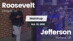 Matchup: Roosevelt High vs. Jefferson  2018
