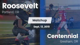 Matchup: Roosevelt High vs. Centennial  2019