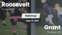 Matchup: Roosevelt High vs. Grant  2019