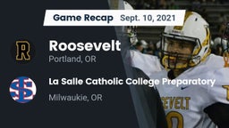 Recap: Roosevelt  vs. La Salle Catholic College Preparatory 2021