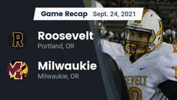 Recap: Roosevelt  vs. Milwaukie  2021