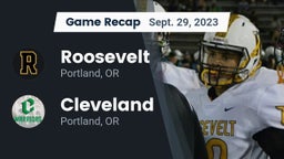 Recap: Roosevelt  vs. Cleveland  2023