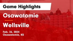 Osawatomie  vs Wellsville  Game Highlights - Feb. 26, 2024