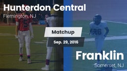 Matchup: Hunterdon Central vs. Franklin  2016