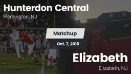 Matchup: Hunterdon Central vs. Elizabeth  2016
