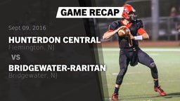 Recap: Hunterdon Central  vs. Bridgewater-Raritan  2016