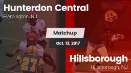 Matchup: Hunterdon Central vs. Hillsborough  2017