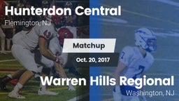 Matchup: Hunterdon Central vs. Warren Hills Regional  2017