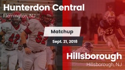 Matchup: Hunterdon Central vs. Hillsborough  2018