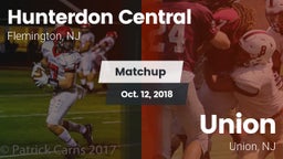 Matchup: Hunterdon Central vs. Union  2018