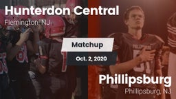 Matchup: Hunterdon Central vs. Phillipsburg  2020