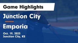 Junction City  vs Emporia  Game Highlights - Oct. 19, 2023