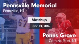 Matchup: Pennsville Memorial vs. Penns Grove  2016