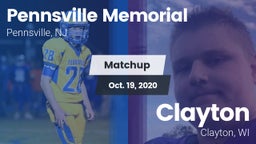 Matchup: Pennsville Memorial vs. Clayton  2020