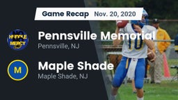 Recap: Pennsville Memorial  vs. Maple Shade  2020