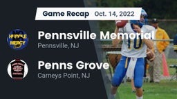 Recap: Pennsville Memorial  vs. Penns Grove  2022