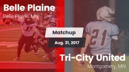 Matchup: Belle Plaine High vs. Tri-City United  2017