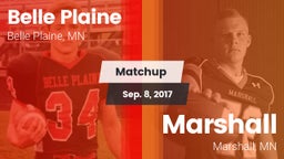 Matchup: Belle Plaine High vs. Marshall  2017