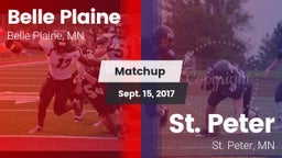 Matchup: Belle Plaine High vs. St. Peter  2017