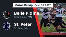 Recap: Belle Plaine  vs. St. Peter  2017