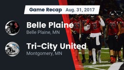 Recap: Belle Plaine  vs. Tri-City United  2017