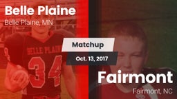 Matchup: Belle Plaine High vs. Fairmont  2017