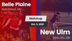 Matchup: Belle Plaine High vs. New Ulm  2018