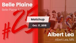 Matchup: Belle Plaine High vs. Albert Lea  2018