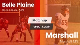 Matchup: Belle Plaine High vs. Marshall  2019