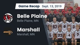 Recap: Belle Plaine  vs. Marshall  2019