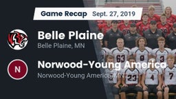 Recap: Belle Plaine  vs. Norwood-Young America  2019