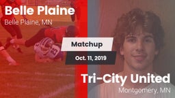 Matchup: Belle Plaine High vs. Tri-City United  2019