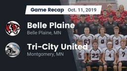 Recap: Belle Plaine  vs. Tri-City United  2019
