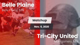 Matchup: Belle Plaine High vs. Tri-City United  2020