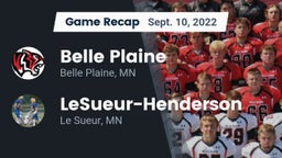 Recap: Belle Plaine  vs. LeSueur-Henderson  2022