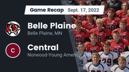 Recap: Belle Plaine  vs. Central  2022