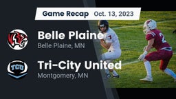 Recap: Belle Plaine  vs. Tri-City United  2023